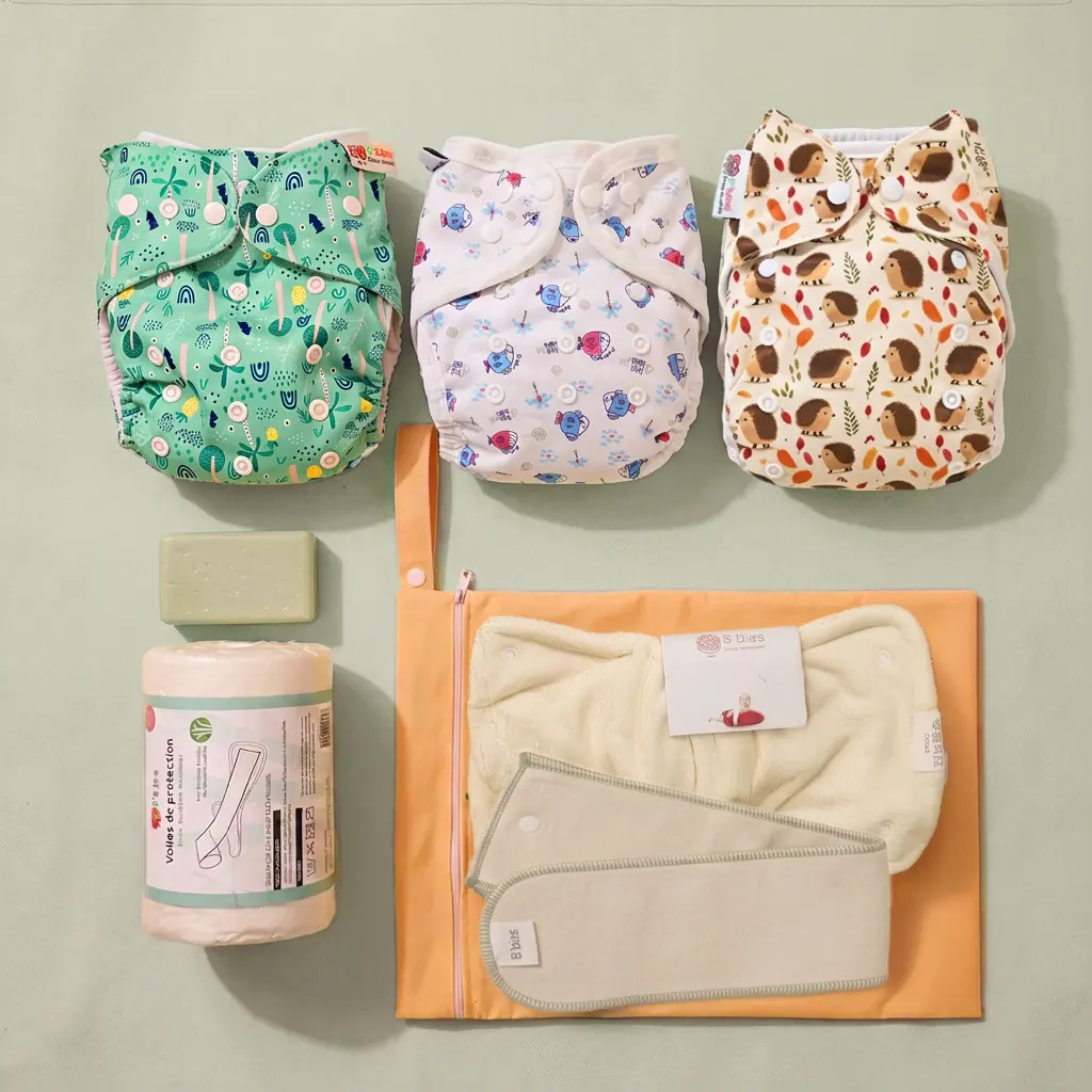 Pack découverte Couches Lavables des 3 modèles : pour tester ou offrir