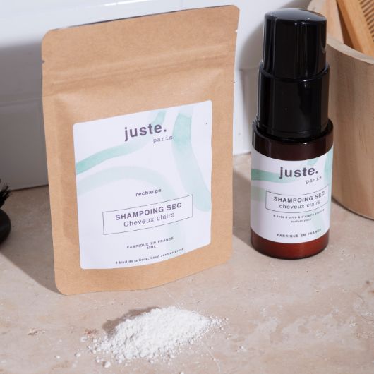 Recharge shampoing sec - Juste Paris - Au choix