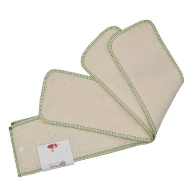 3 inserts nuit ultra absorbant en chanvre – couches lavables