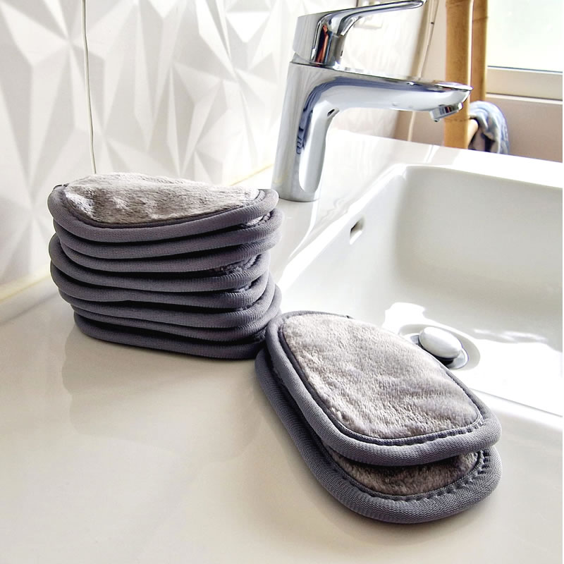 30 pads cotons démaquillants réutilisables à l’eau – AquaPad , coloris au choix – Image 9