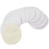 Lot de 10 coussinets d'allaitement – Blanc