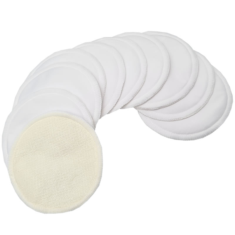Lot de 10 coussinets d'allaitement – Blanc