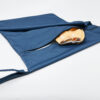1 Sac (XL) zippé imperméable (Capacité 20-25 couches lavables) – Bleu Saphir
