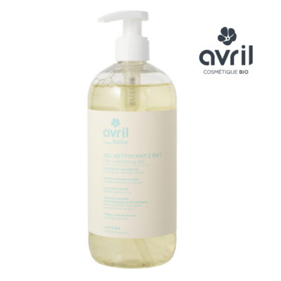 Gel nettoyant 2 en 1 bébé 500 ml – AVRIL