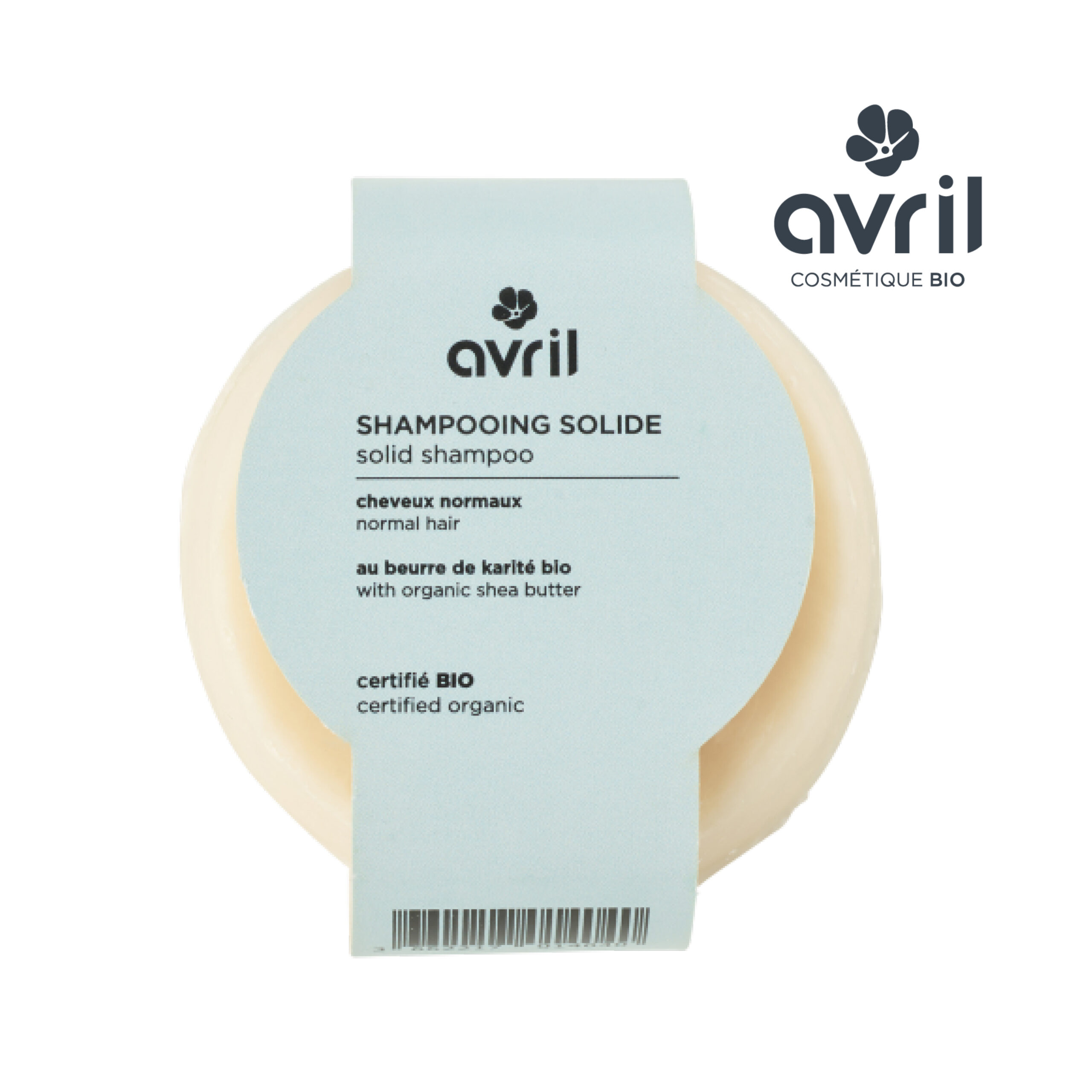 Shampoing solide cheveux normaux – Avril