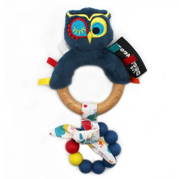 Anneau de dentition Astro le Hibou- Les Déglingos