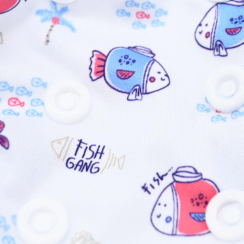 Couche de bain lavable – Gang de Poissons – Image 3