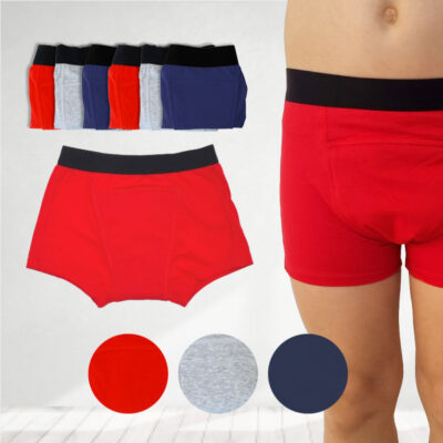 Lot de 7 boxers /culottes d’apprentissage propreté | 3 à 8 ans – couleurs au choix