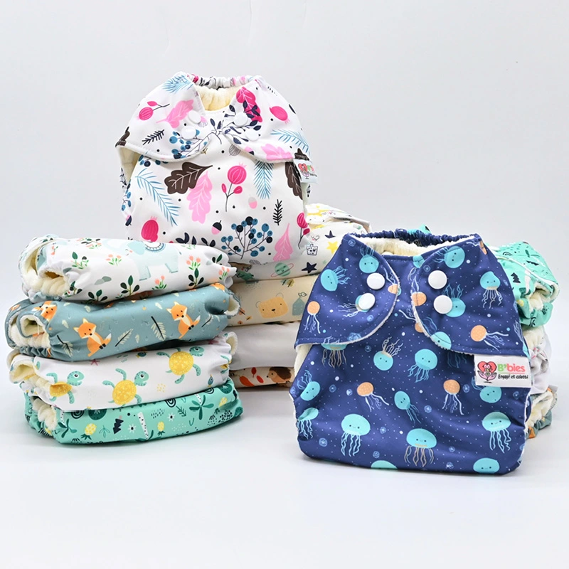 20 couches lavables naissance, maternité et prématuré 2 à 5 kilos