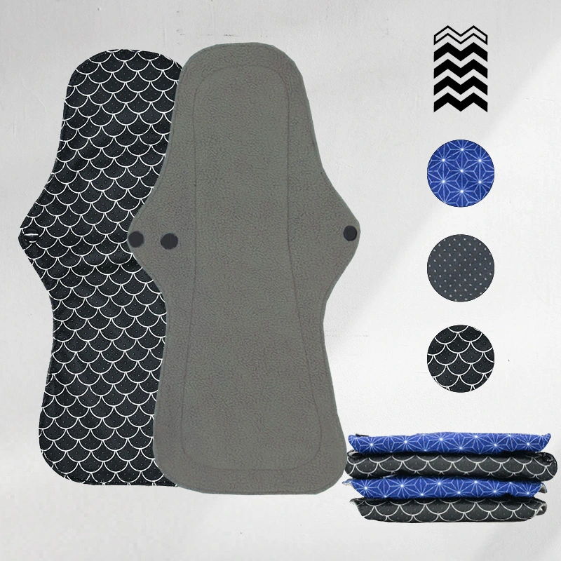 5 serviettes lavables (Gamme L) - Flux extra fort - Mypads