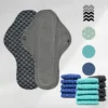 15 serviettes lavables (Gamme M) - Flux moyen à fort - Mypads