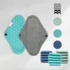 15 serviettes lavables (Gamme S) - Flux léger à moyen - Mypads