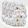 Lot 3 pour 2 : Couche lavable Te2 (Tout en Deux) bambou – L'ours Anglais
