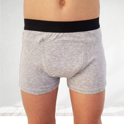 1 boxer / culotte d’apprentissage propreté | 3 à 8 ans - Gris