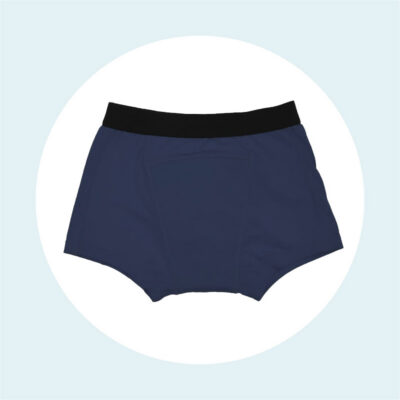 1 boxer étanche et absorbant, garçon fuites urinaires | 3 à 14 ans – Indigo