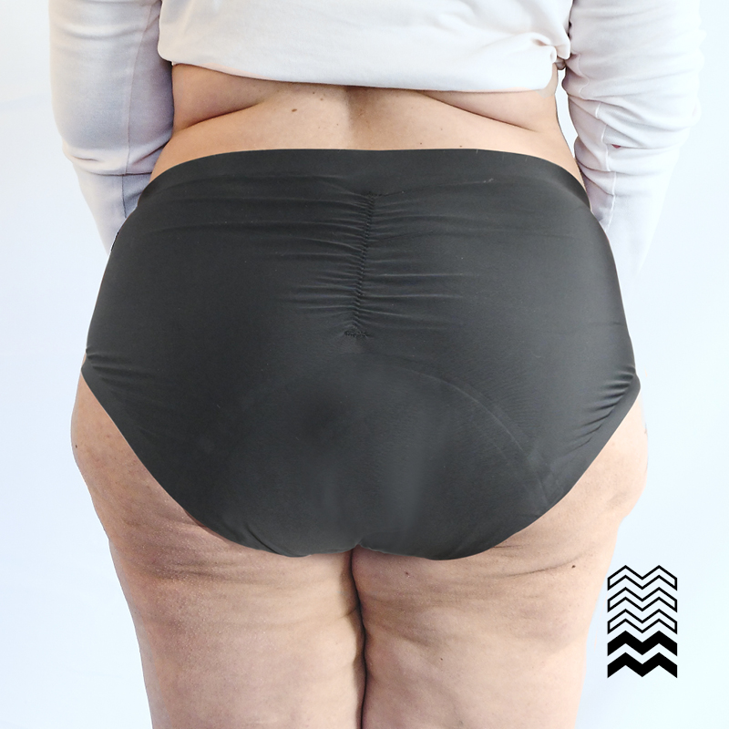 Culotte menstruelle sans couture Bia – Flux léger - Grande Taille – Image 3