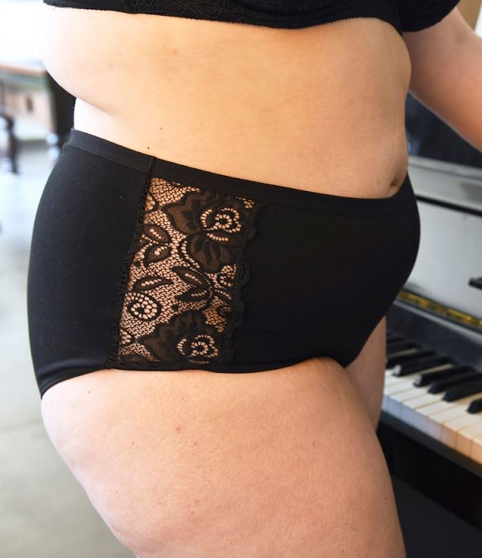 Culotte menstruelle taille haute Astrée - Flux fort - Grande Taille – Image 2