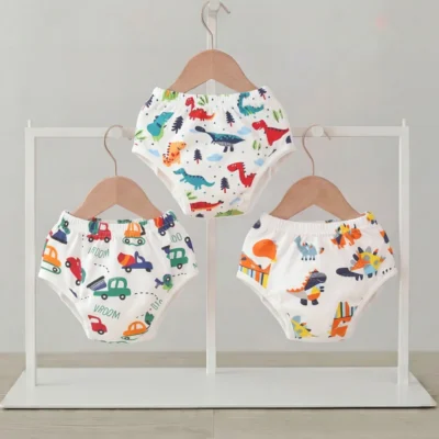 3 culottes d&rsquo;apprentissage de la propreté – Dino, voitures