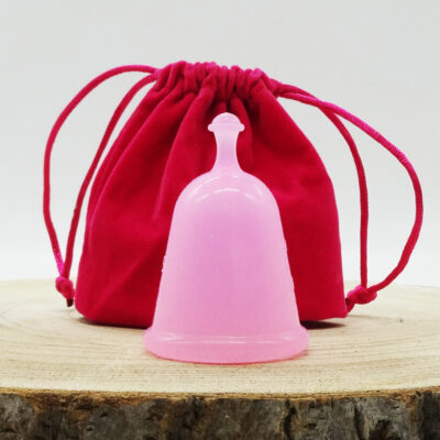Coupe menstruelle rose