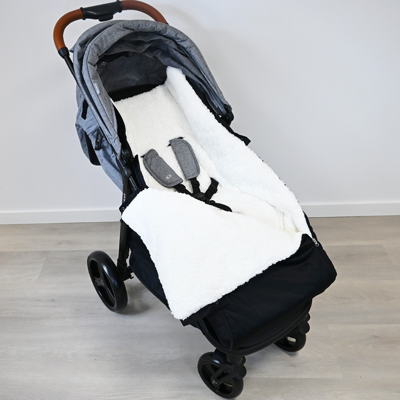 Chancelière en laine - Universelle - Ultra chaude - 0 à 4 ans. – Image 8