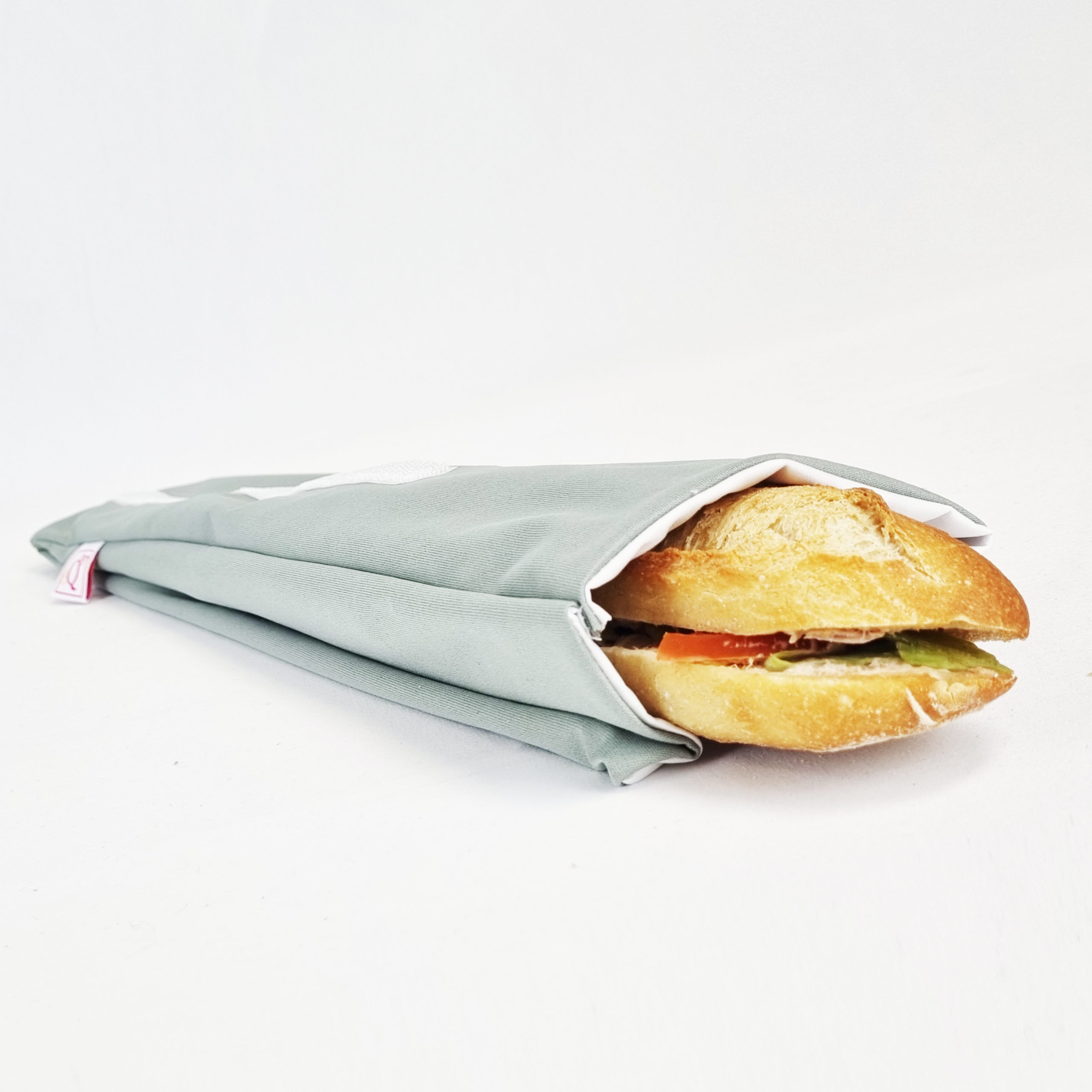 4 Emballages à Sandwich Réutilisables et Écologiques sans BPA. Pique-nique, gouter, travail nomade – Image 3