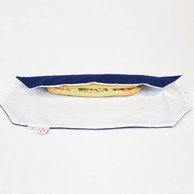 Emballage sandwich réutilisable – A plier – Bleu nuit