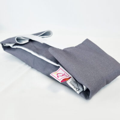 Emballage sandwich réutilisable – A plier – Gris foncé