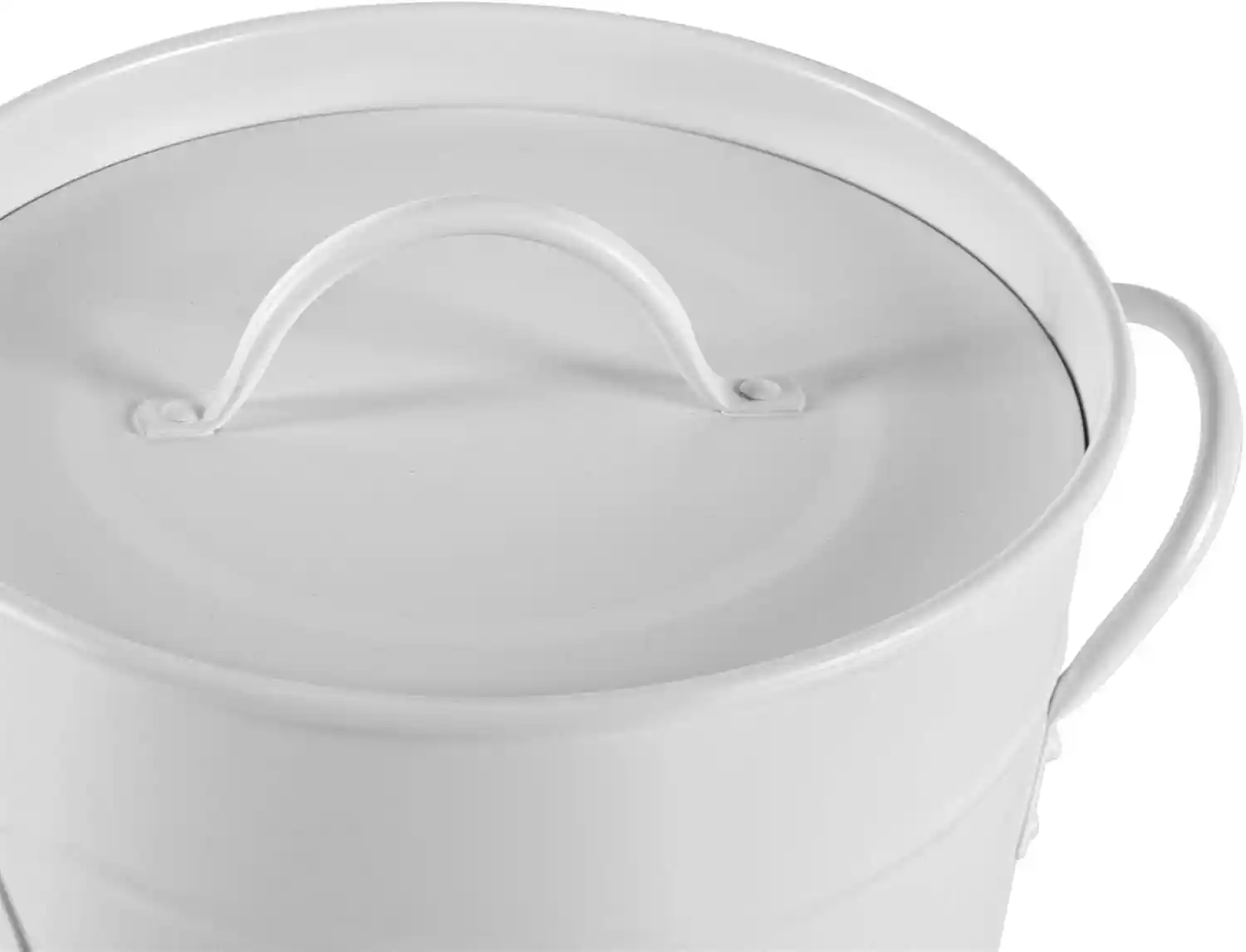 Seau à compost de cuisine 3,2L - Intérieur amovible - Blanc – Image 4