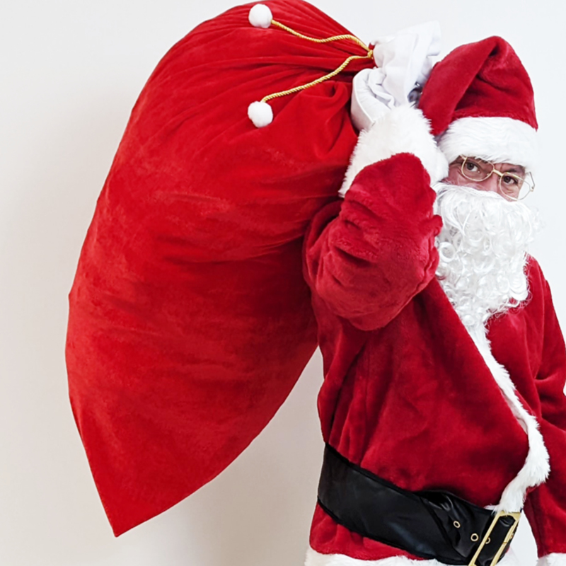 2 hottes Père Noël - 130 X 70 cm - grande qualité – Image 5