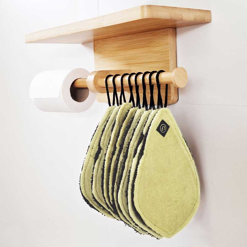 Papier toilette lavable - 5 Feuilles - Tilleul sacré
