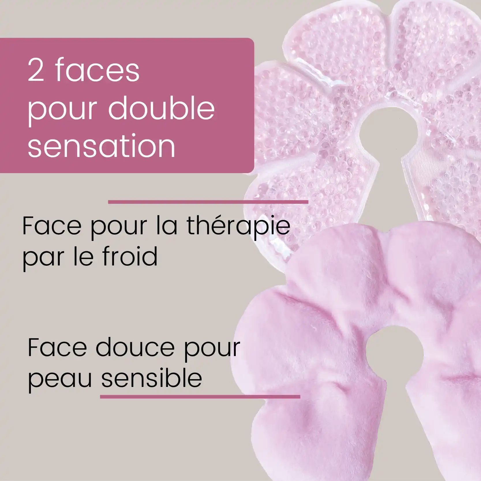 1 coussinet d'allaitement refroidissant ou chauffant – Image 3