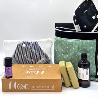 Pack entretien, stockage – 6 pièces – Protection menstruelle