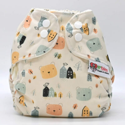 Couche lavable naissance – 2 à 5 kilos – L&rsquo;ours anglais