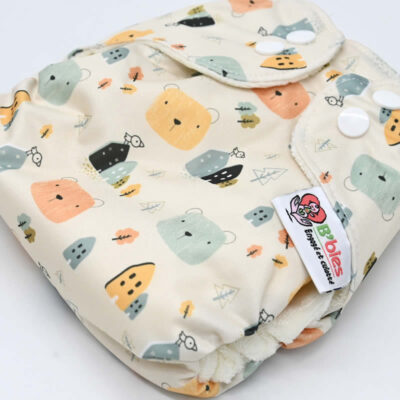 Couche lavable naissance – 2 à 5 kilos – L&rsquo;ours anglais