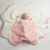 Nid d'ange universel - 0-6 mois - Rose minky (tout doux)