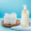 40 lingettes en bambou bio réutilisables + Nettoyant Avril
