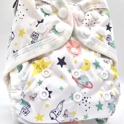Couche lavable Te1 (Tout en Un) Bambou – Rêverie