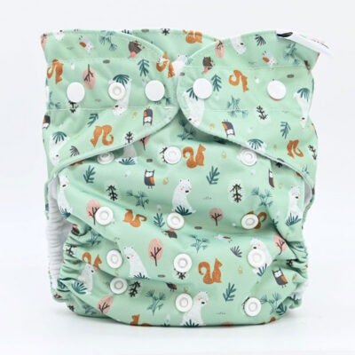 Couche lavable Te1 (Tout en Un) Microfibre