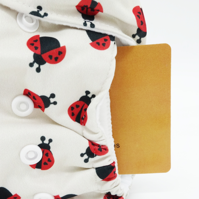 Couche lavable Te1 (Tout en Un) - Coccinelle – Image 3