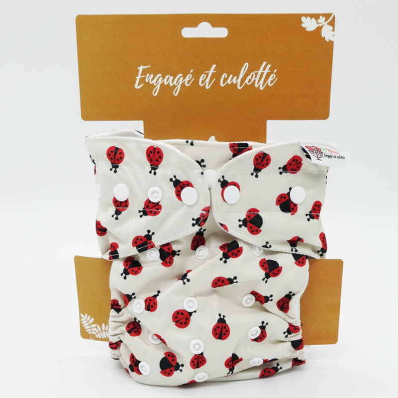 Couche lavable Te1 (Tout en Un) - Coccinelle