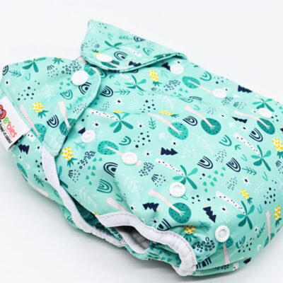 Couche lavable Te2 (Tout en Deux) bambou – Jungle en folie