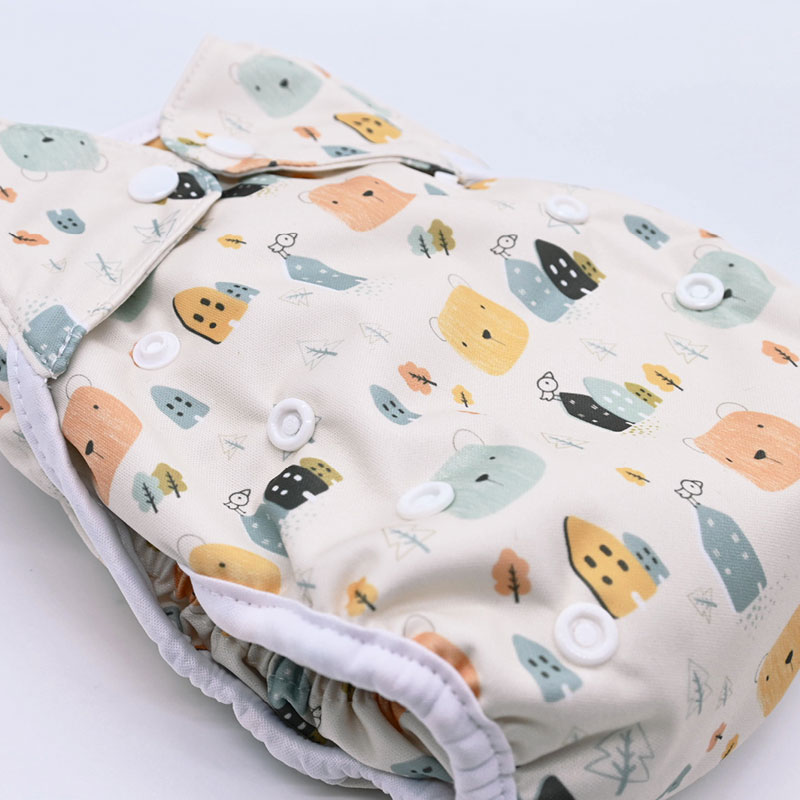 Couche lavable Te2 (Tout en Deux) bambou – L'ours Anglais – Image 2