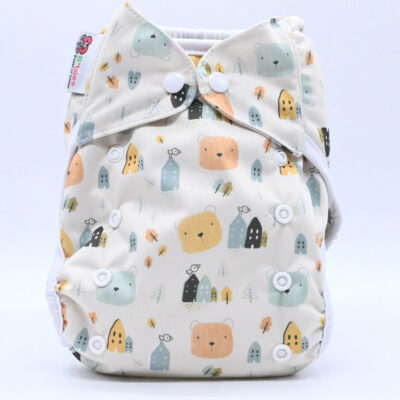 Couche lavable Te2 (Tout en Deux) bambou – L&rsquo;ours Anglais