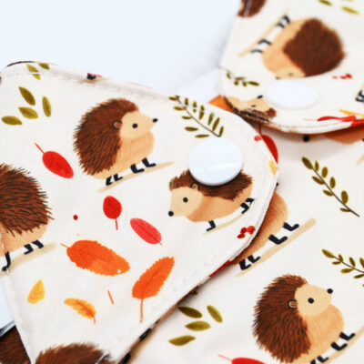 Couche lavable Te2 (Tout en Deux) bambou – Hérisson d&rsquo;automne