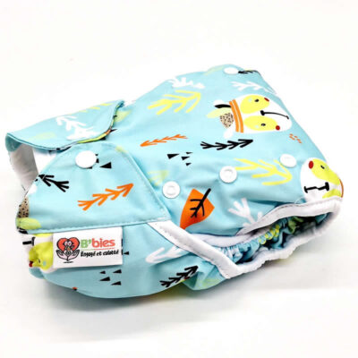 Couche lavable Te2 (Tout en Deux) bambou – Petit Sioux **Produit déclassé**