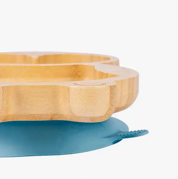 Assiette en bambou à ventouse - Pingouin – Image 5