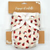 Couche lavable Te1 (Tout en Un) Bambou –Coccinelles