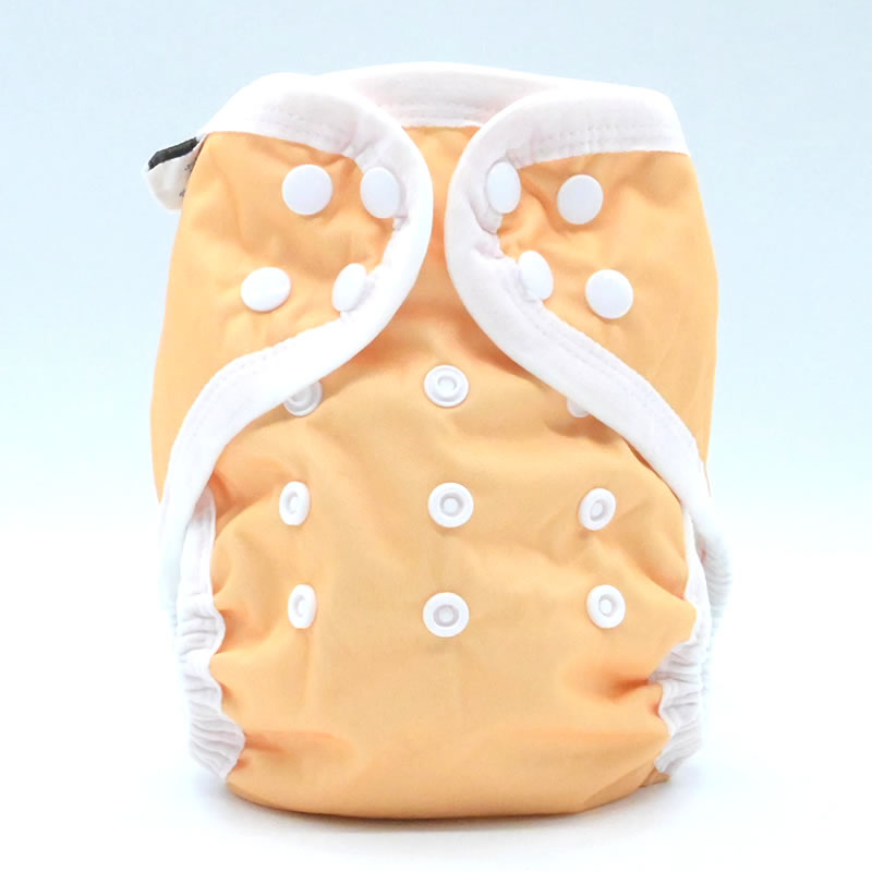 Couche lavable Te1 (Tout en Un) Bambou - Mandarine
