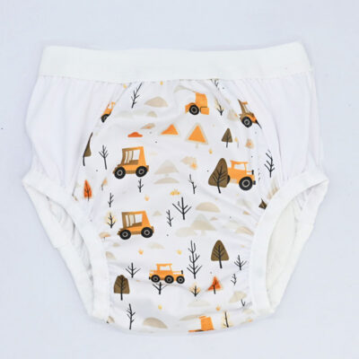 1 couche lavable Pull Up – couche qui s’enfile – Tracteurs