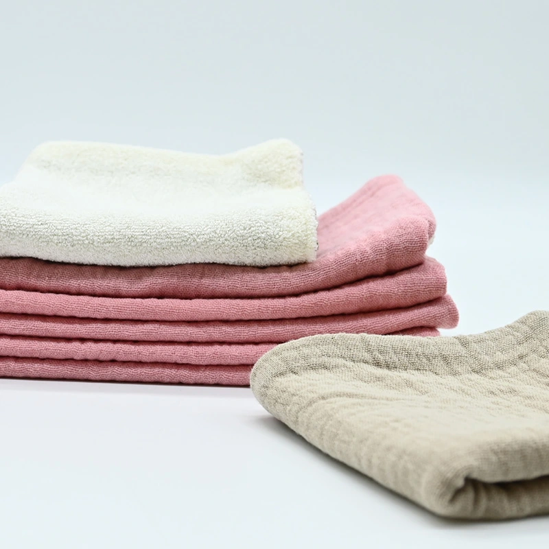 5 grandes lingettes lavables - Gaze de coton et pulpe de bambou – Coloris au choix – Image 4